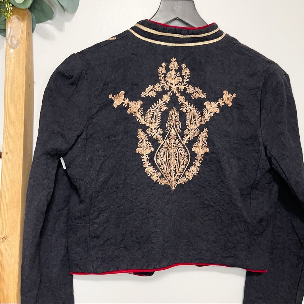 Free People | Embroidered Band Jacket - Picture 13 of 13